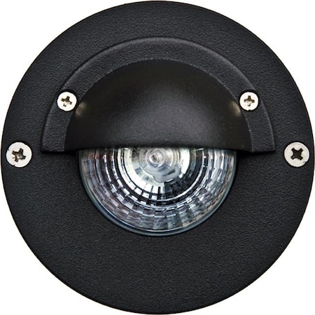 Dabmar Lighting Dabmar Lighting LV625-B Cast Aluminum In-Ground Well Light with Eyelid; Black LV625-B